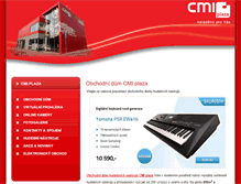 Tablet Screenshot of cmiplaza.cz